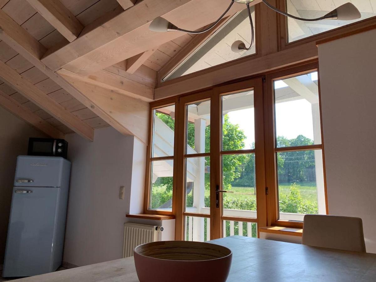 Alpenblick Nahe Muenchen Mit Outdoor Whirlpool - 21 Min Von Muenchen Mit Zug Assling Exterior foto