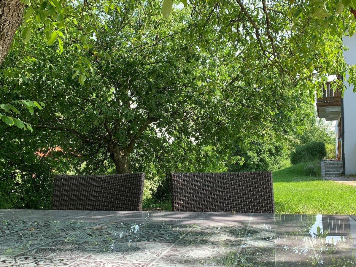 Alpenblick Nahe Muenchen Mit Outdoor Whirlpool - 21 Min Von Muenchen Mit Zug Assling Exterior foto